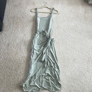 Mint Green Saturn Midi Dress